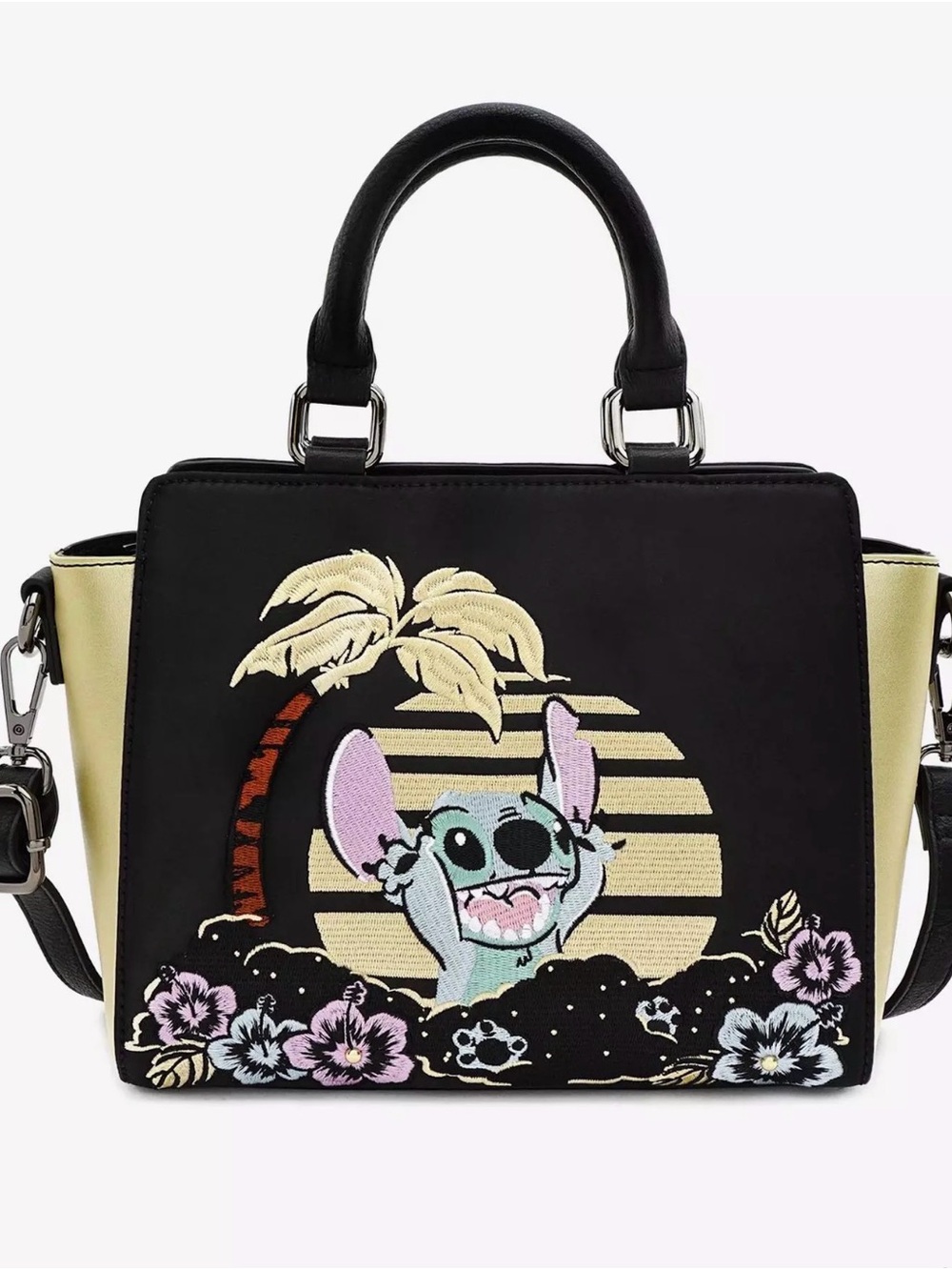 Loungefly Disney Lilo & Stitch Satin Stitch Satchel Bag New With Tags Sold Out